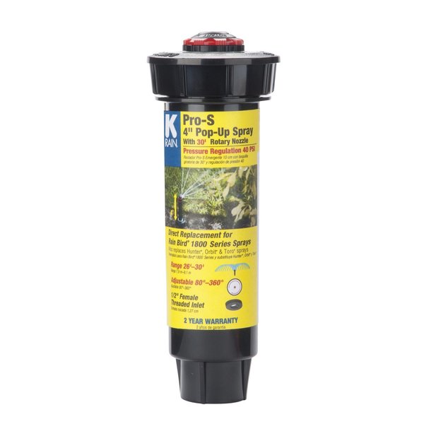K-Rain Pro-S 4 in. H Adjustable Pop-Up Rotary Spray Nozzle 30653-PR40